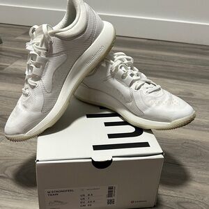 lululemon athletica White Athletic Shoes